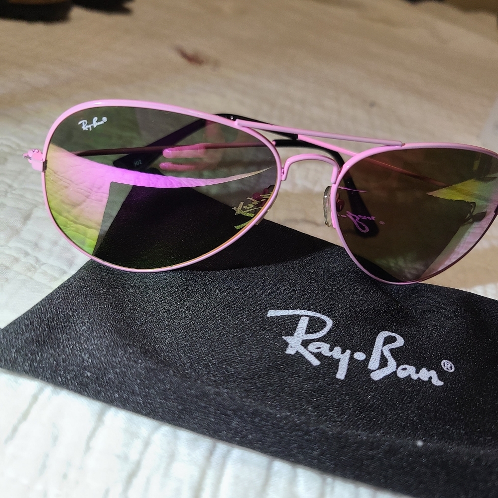 Pink Ray Ban Shades